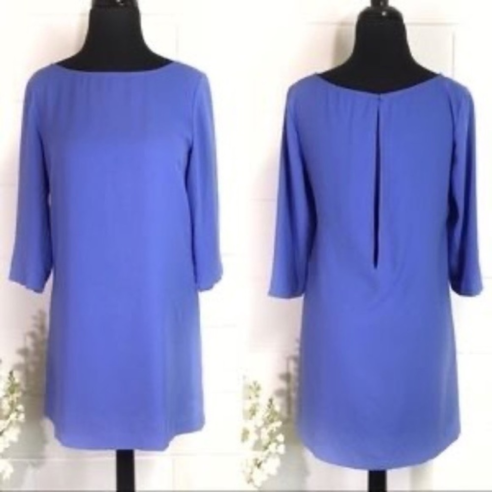 Leith long sleeve crepe dress - used